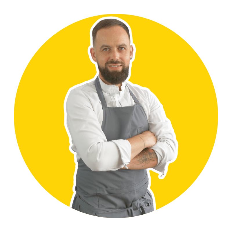 Julien, formateur du CAP Cuisine