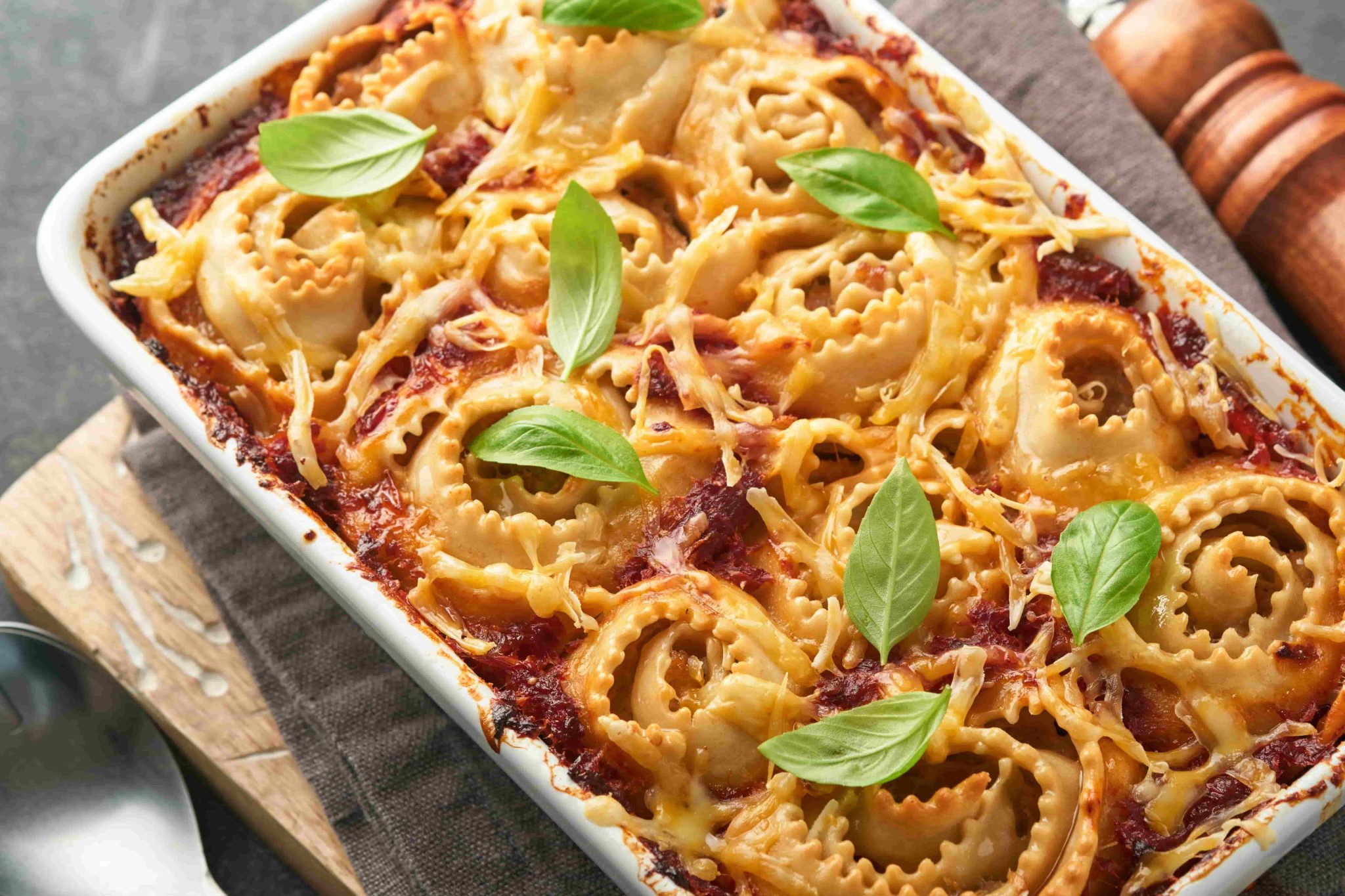 Gratin de Ravioles Recette aux Morilles CFA Espace Concours