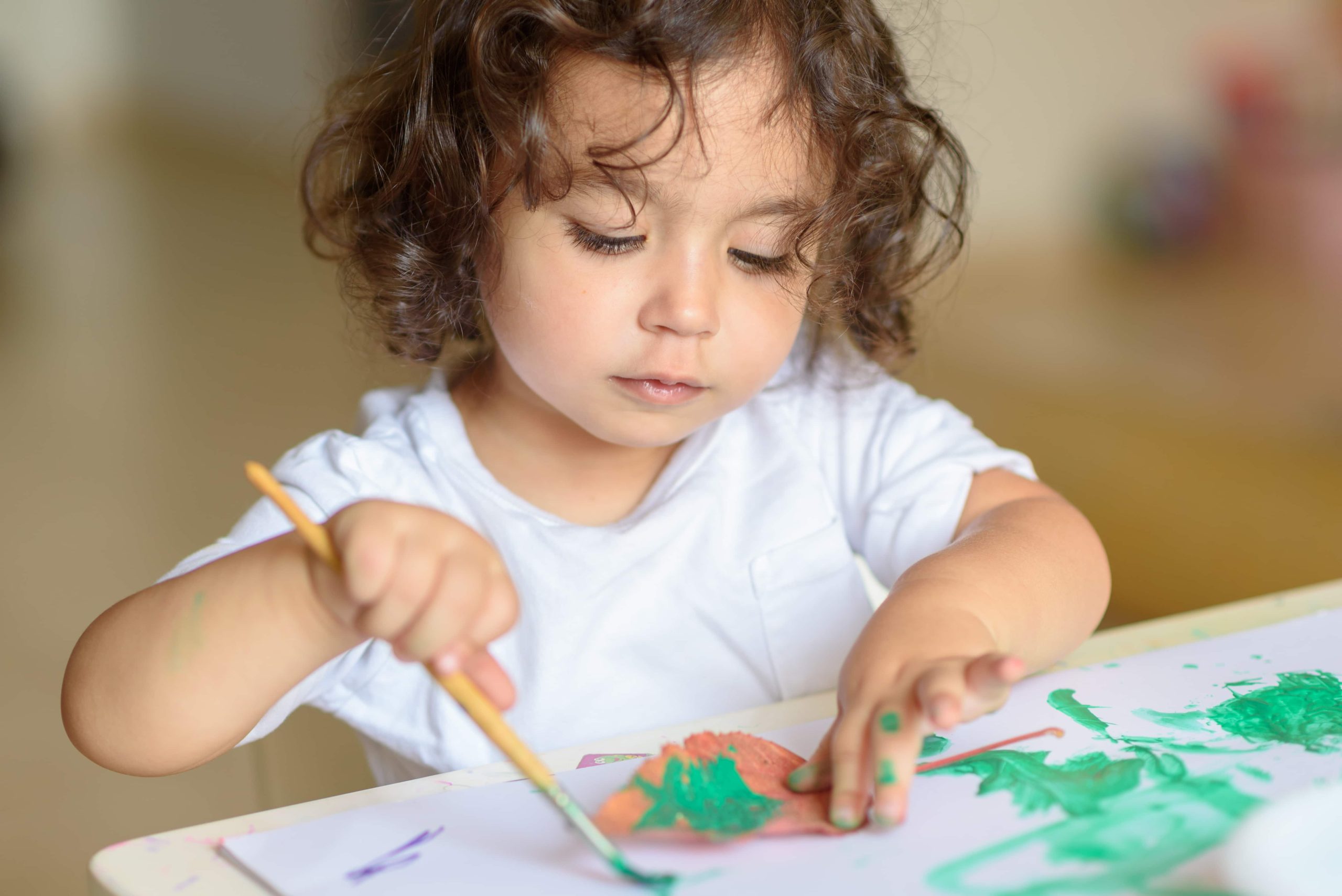 activités sans écran peinture