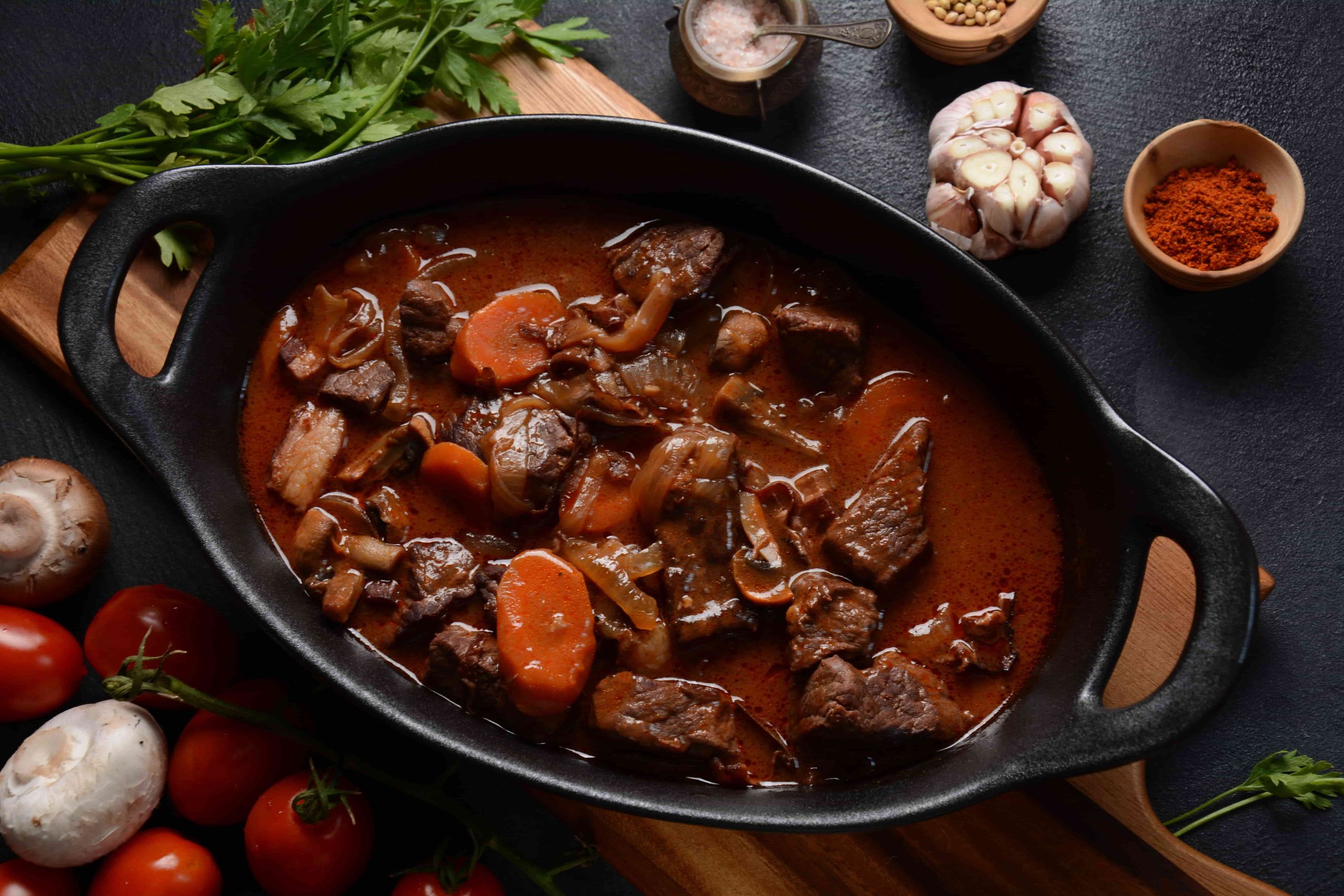 boeuf bourguignon recette de grand mère