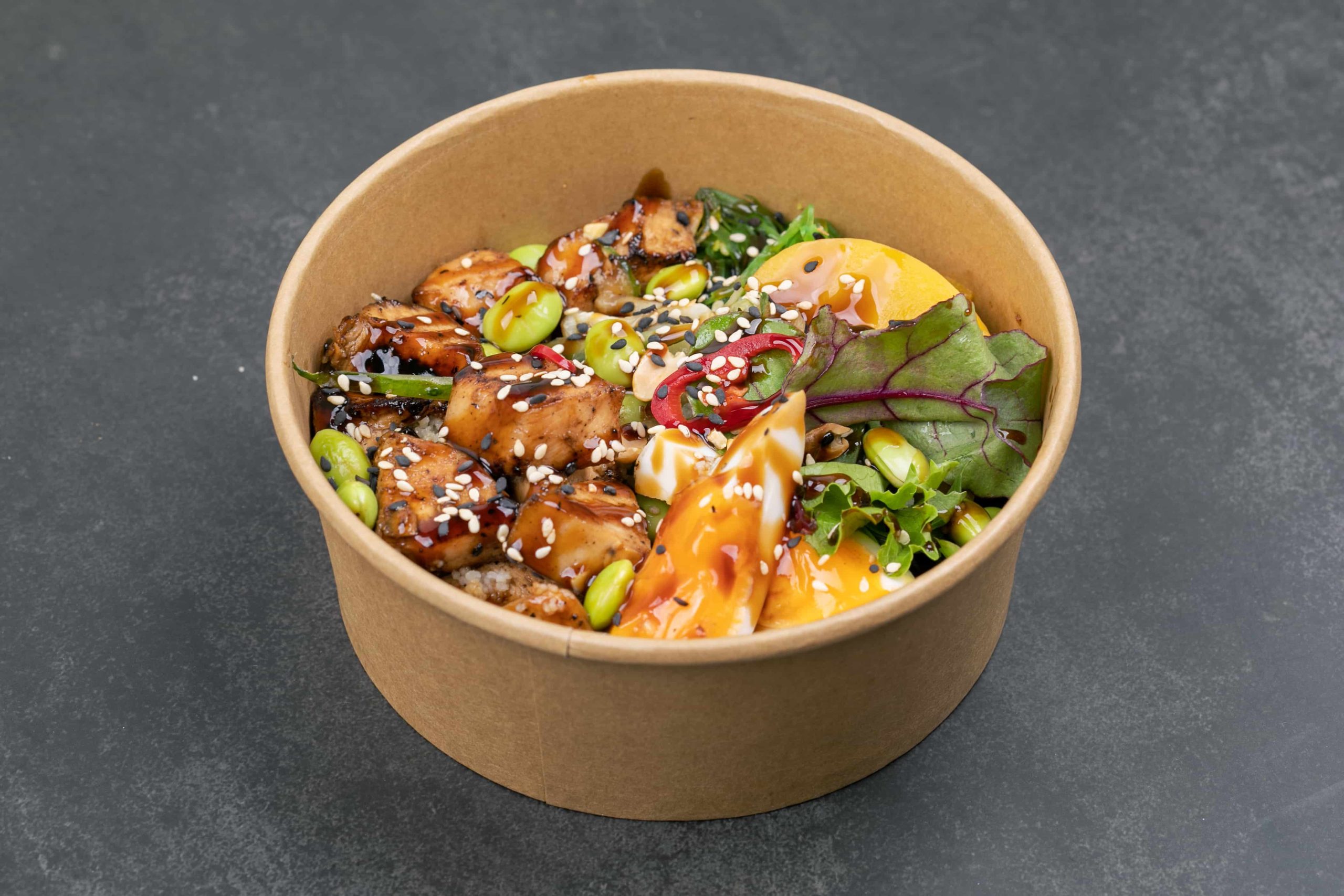 Poké bowl au poulet frit Recette