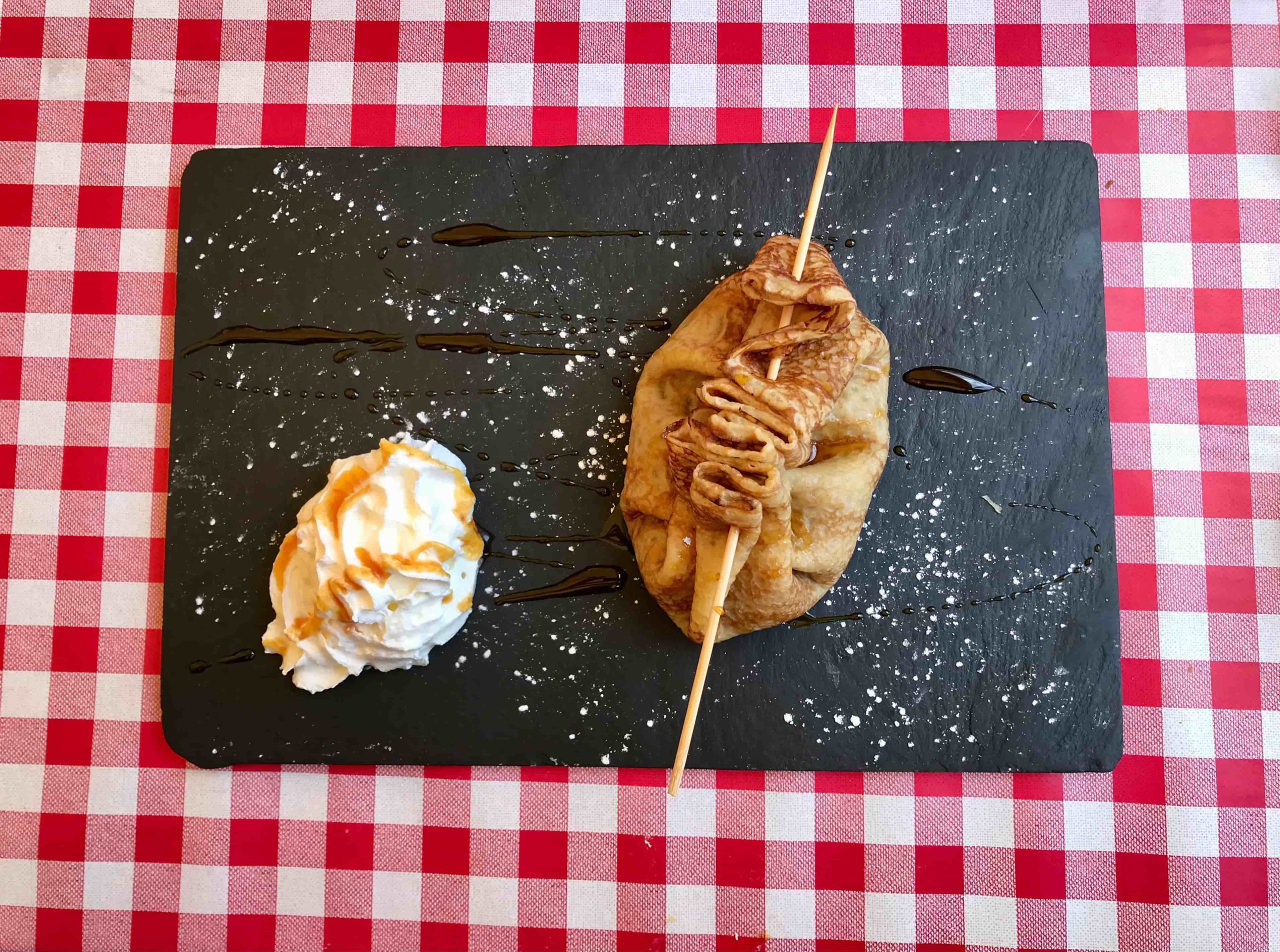 recette aumônière pommes speculoos caramel beurre salé