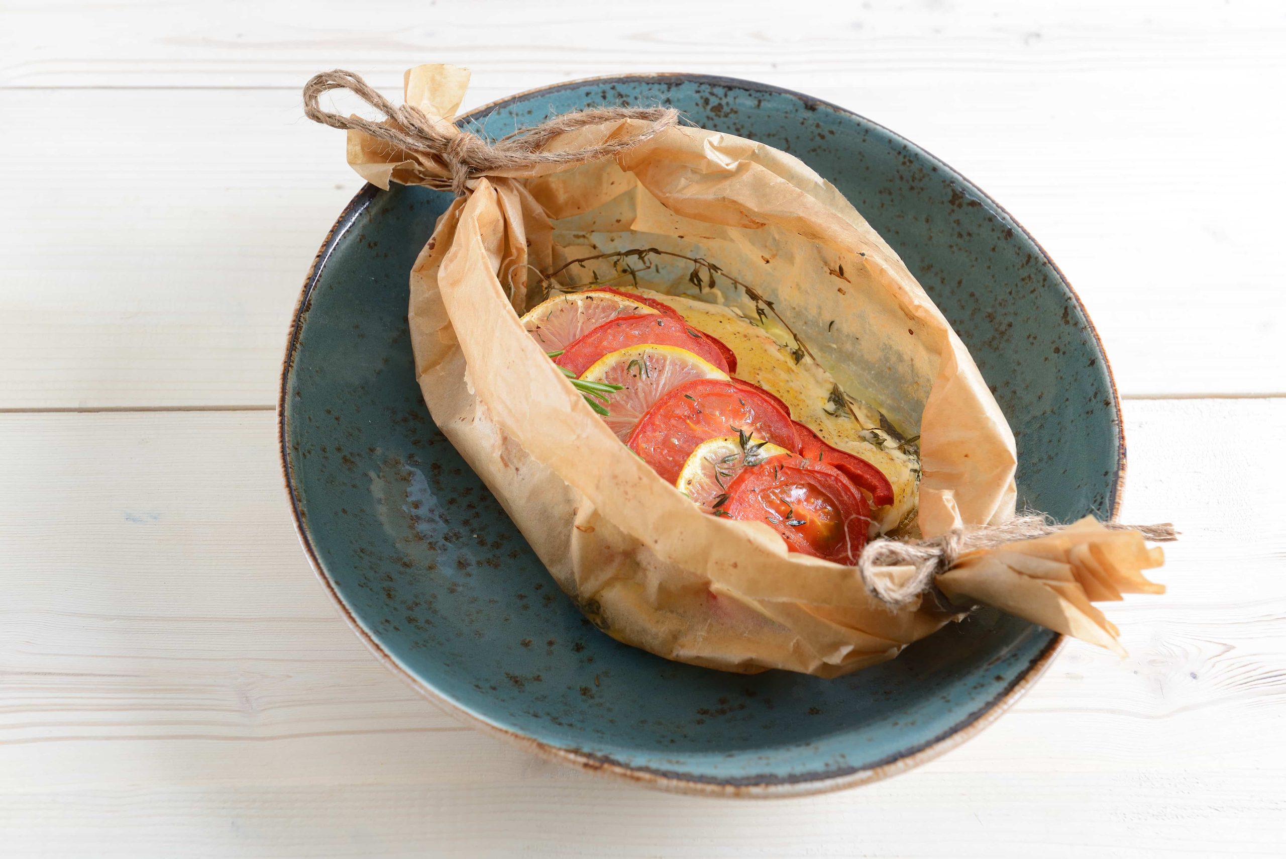 recette de bar en papillote
