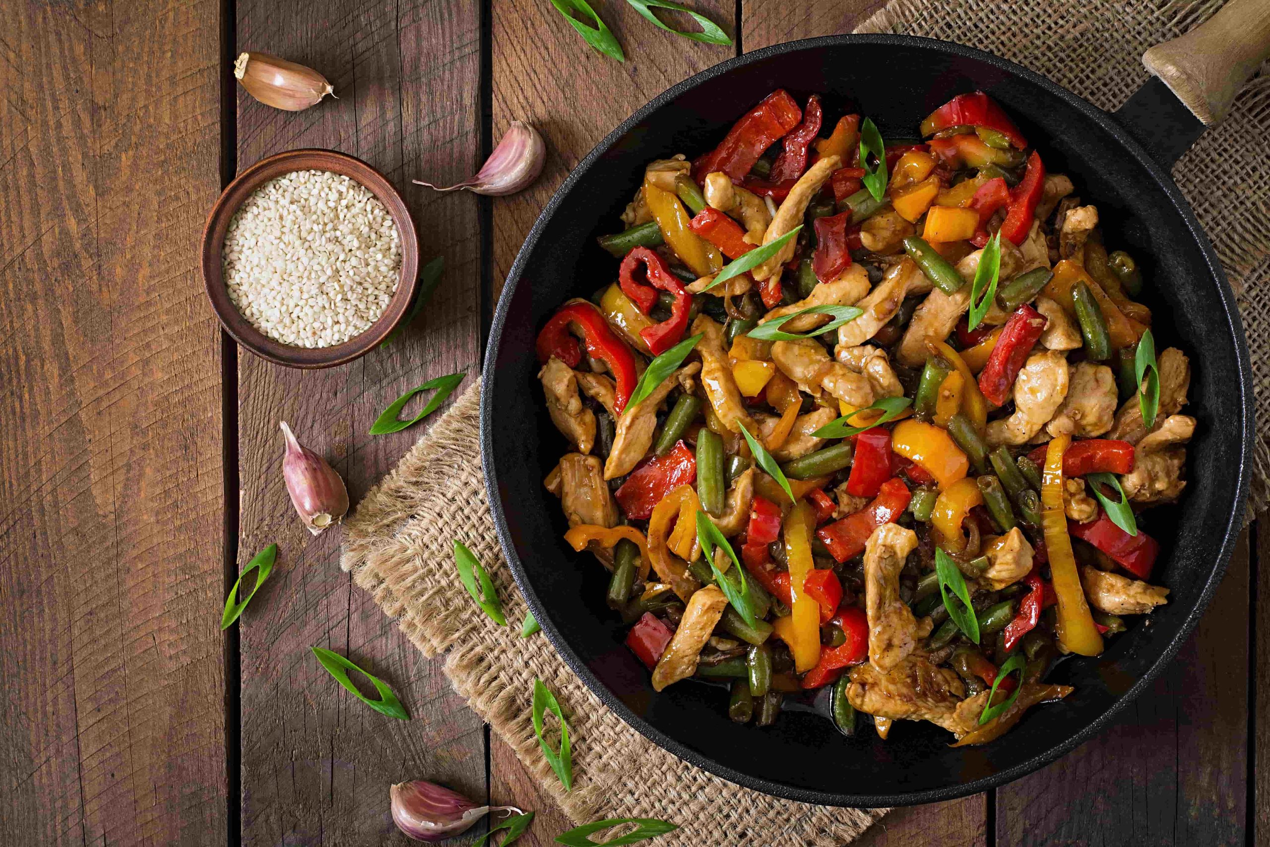 recette wok légumes