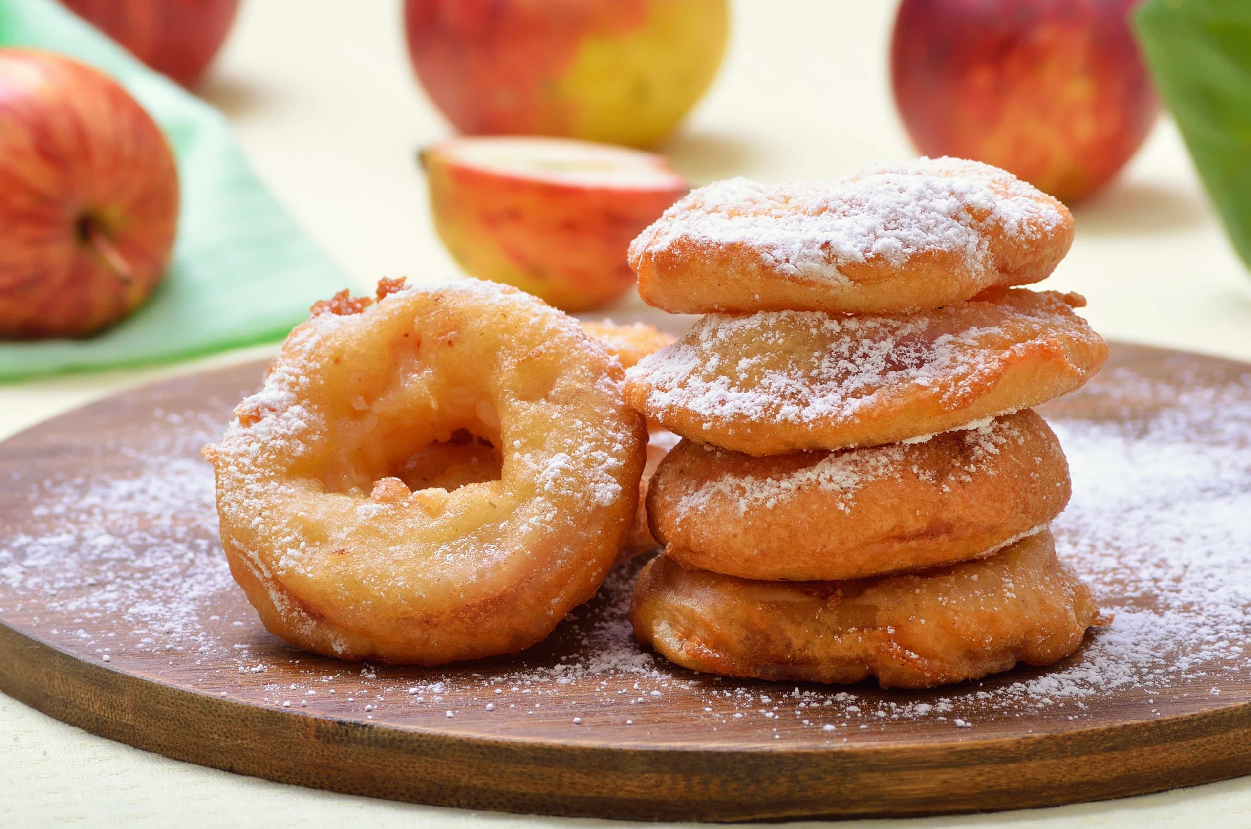 recette de beignets aux pommes à l'ancienne